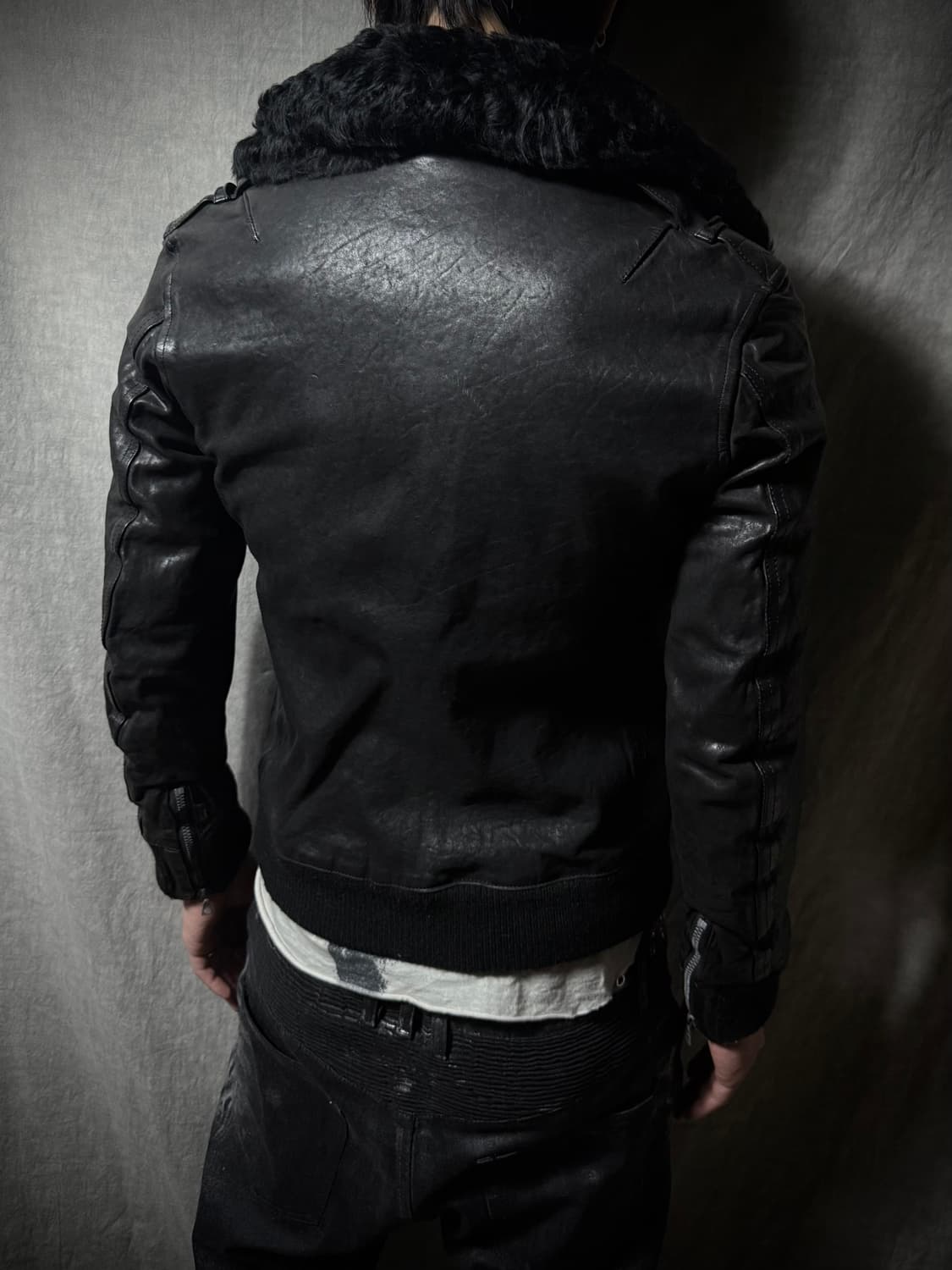 ISAMU KATAYAMA BACKLASH Leather Jacket 상품이미지2