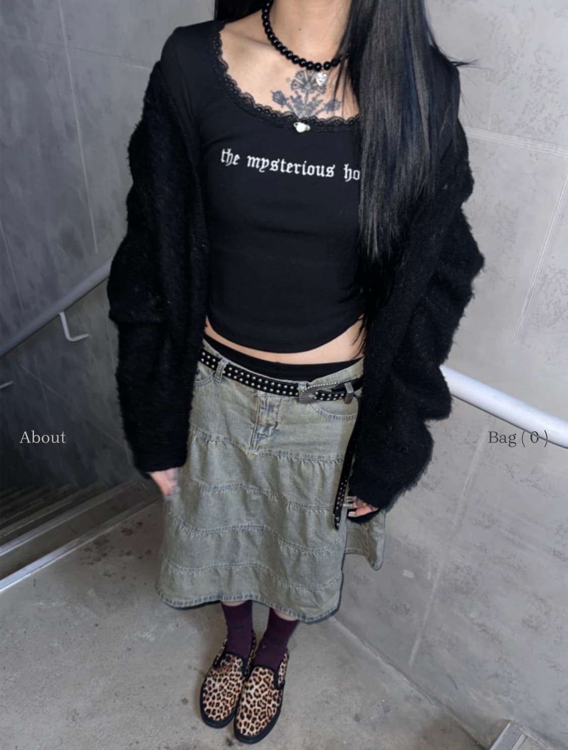 더미스테리어스호텔 로즈 레이스 슬리브 상품이미지1