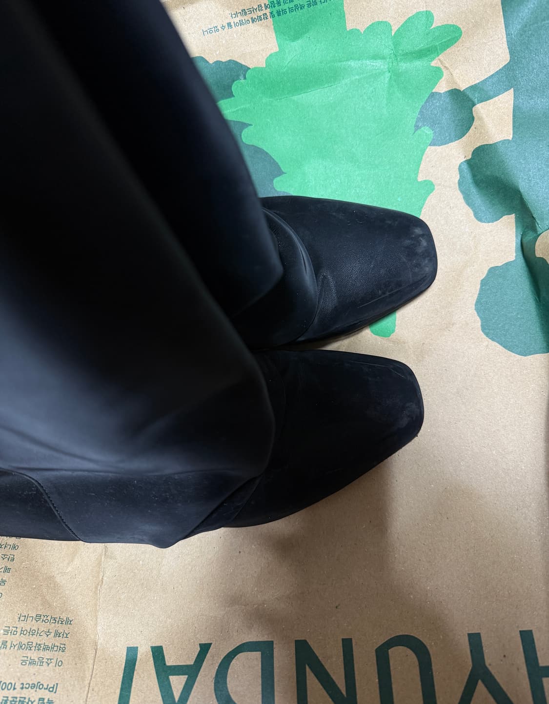 쓰리투에이티 링클 레더 부츠 240 상품이미지2