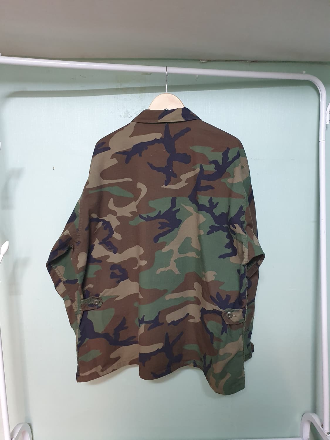 미군 우드랜드 카모 자켓 xl레귤러 상품이미지5