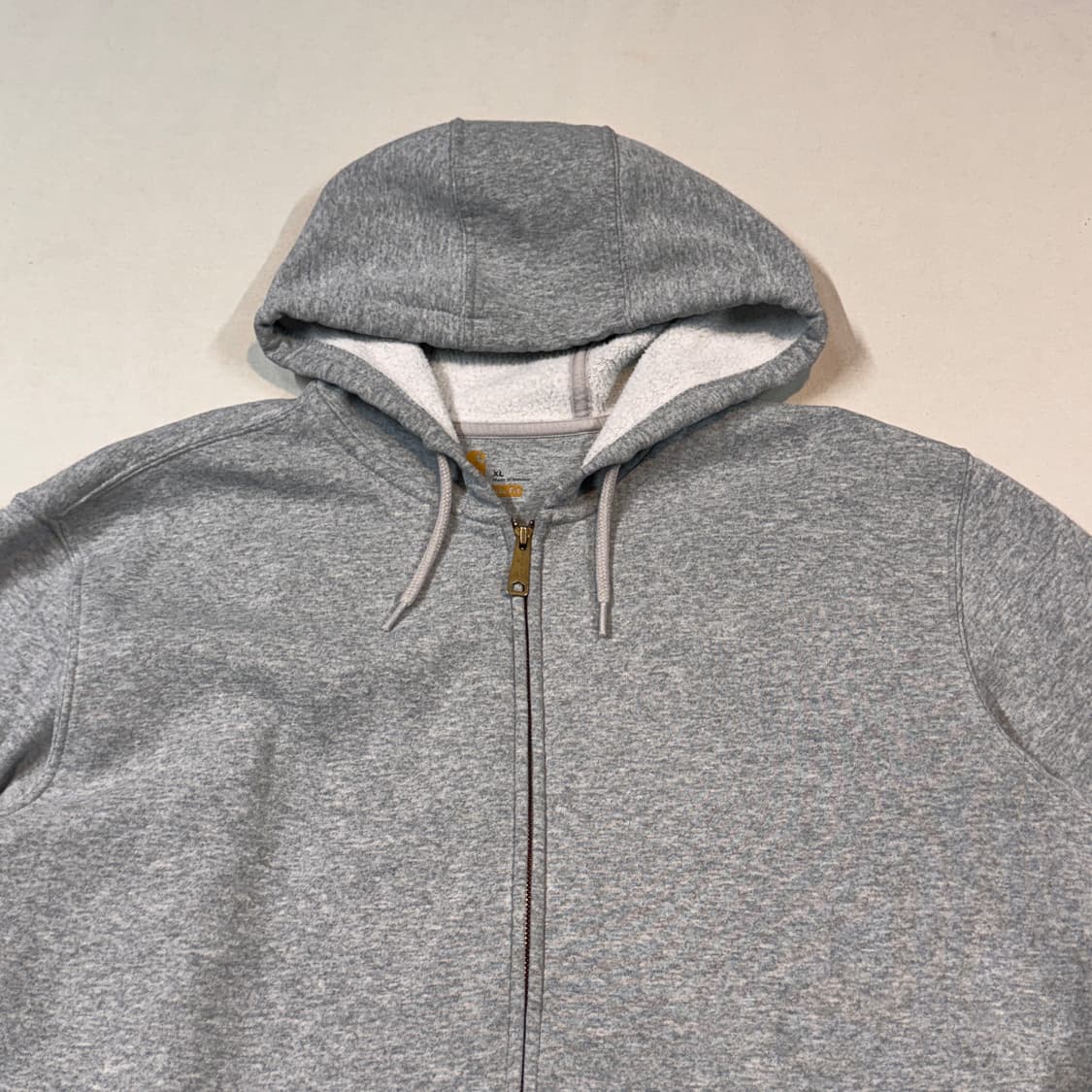 XL) 칼하트 미드웨이트 오리지널핏 후드집업 그레이 상품이미지3