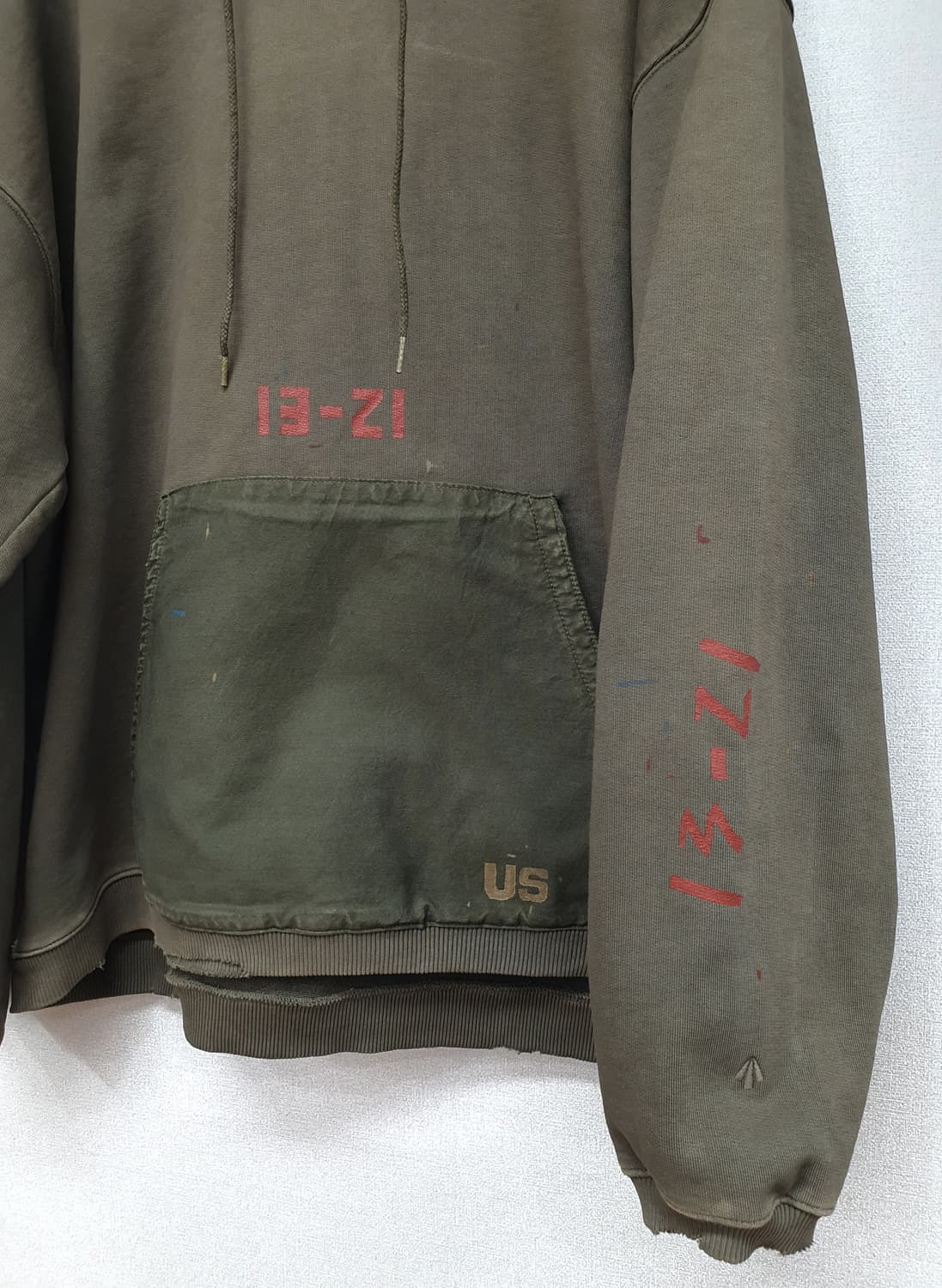 나이젤카본 후디 빈티지 커스텀 [ 밀리터리 테이스트] 상품이미지3