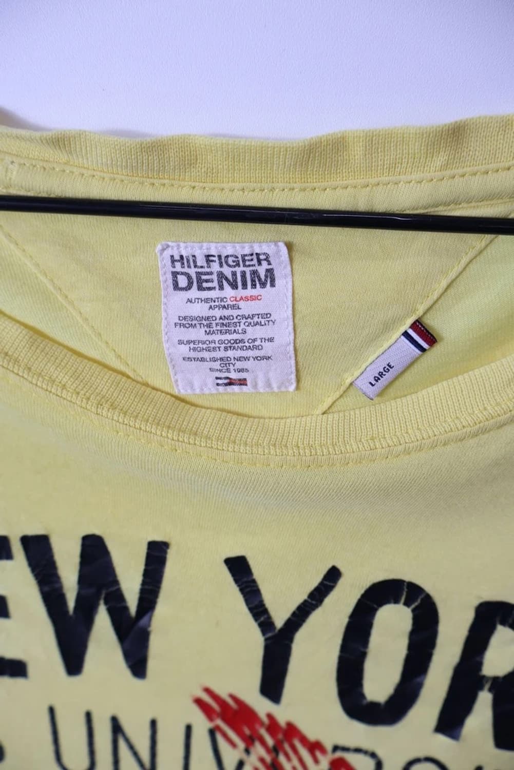 Tommy Hilfiger Yellow Graphic Tee 상품이미지7