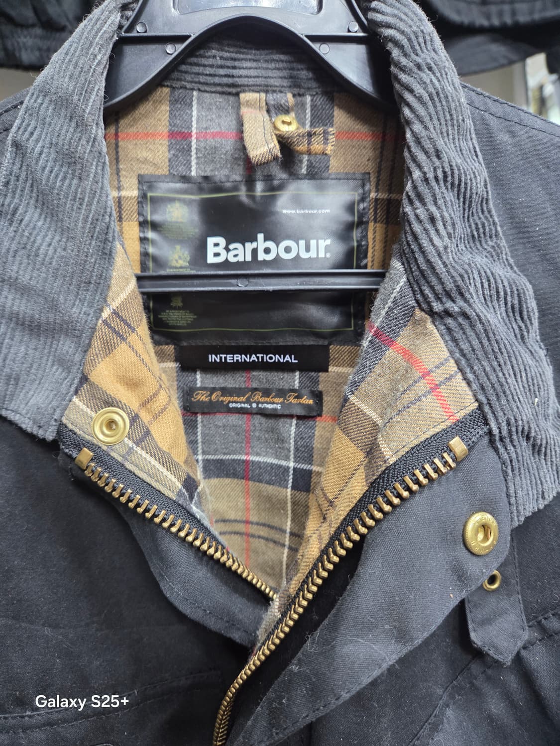 바버   인터네셔날   블랙 자켓 상품이미지2