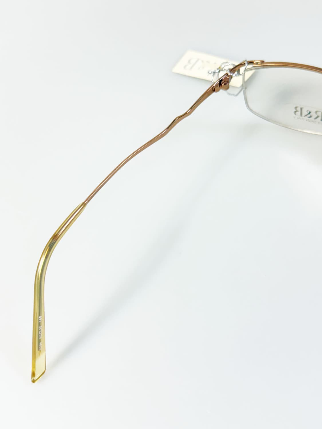 R&B EYEWEAR 골드 반무테 스퀘어 메탈 빈티지 안경 상품이미지7