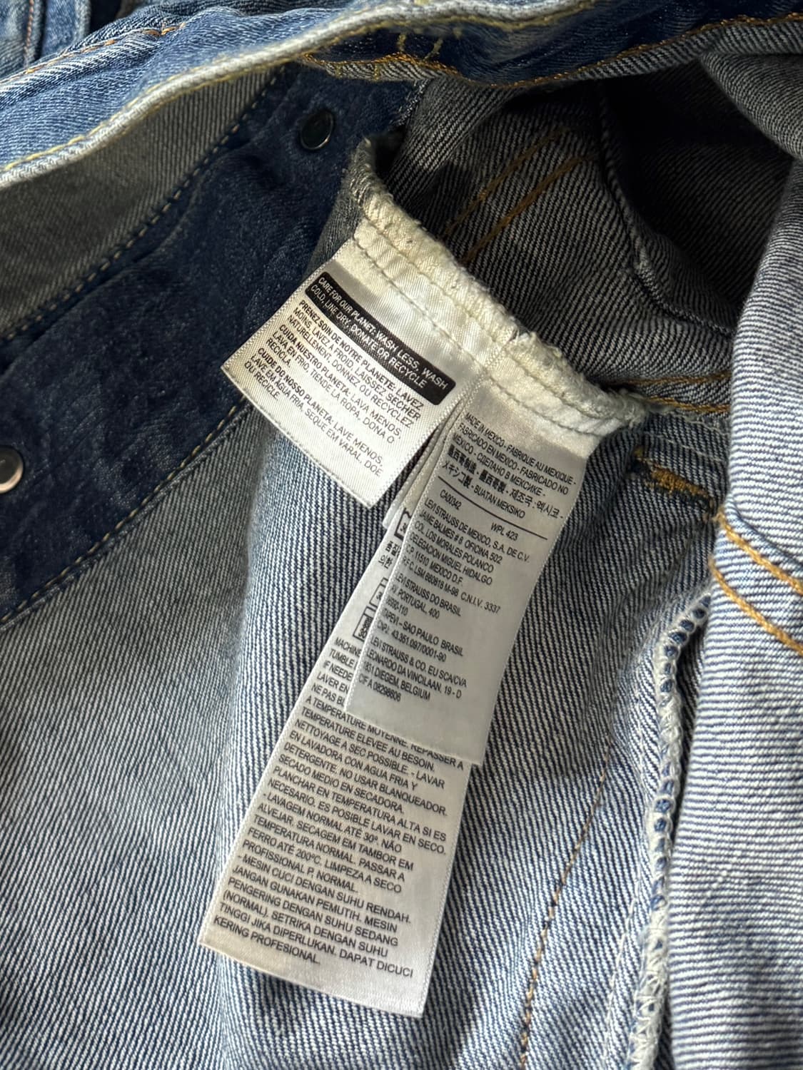 리바이스 데님 청자켓 상품이미지6