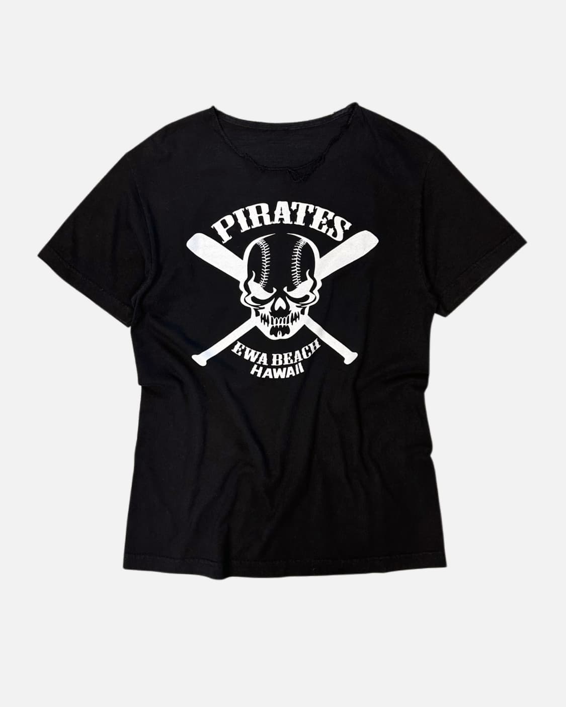 pirates skull lettering t-shirt 상품이미지2