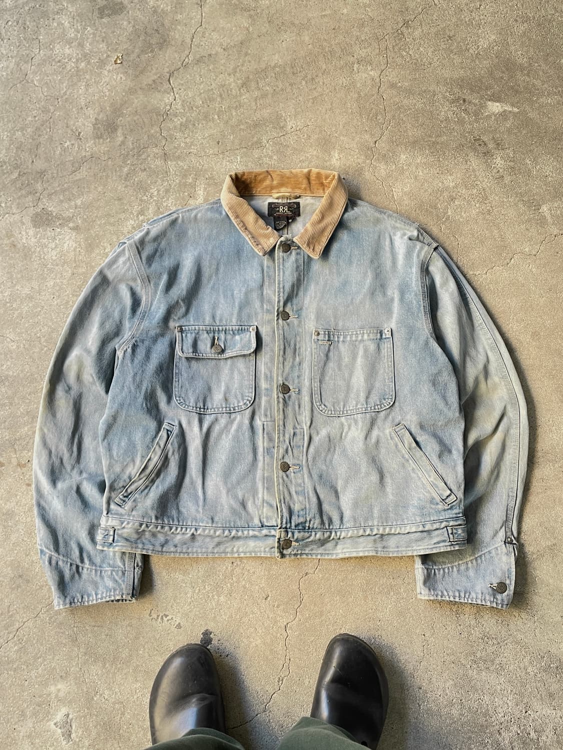90s RRL Dungaree Denim Jacket(USA Made) 상품이미지2