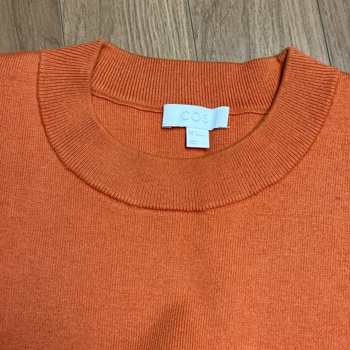 Cos 오버사이즈 니트 S사이즈 오렌지 상품이미지2