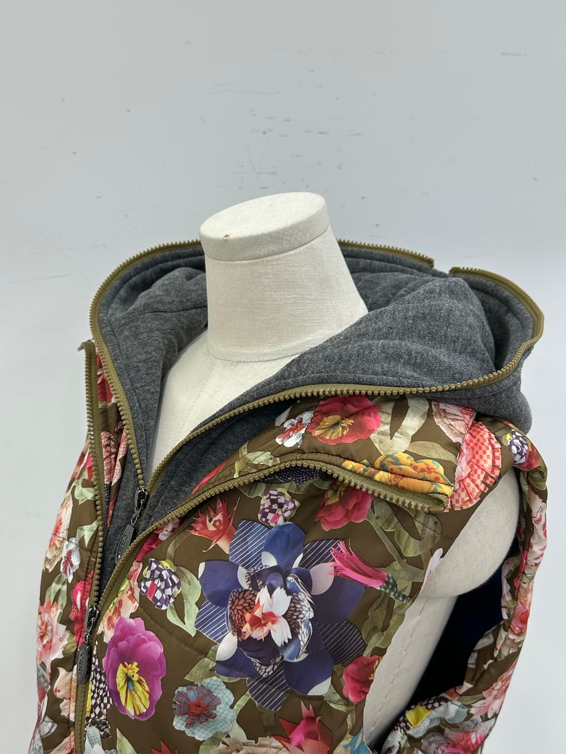 오일릴리 패딩 조끼 상품이미지4