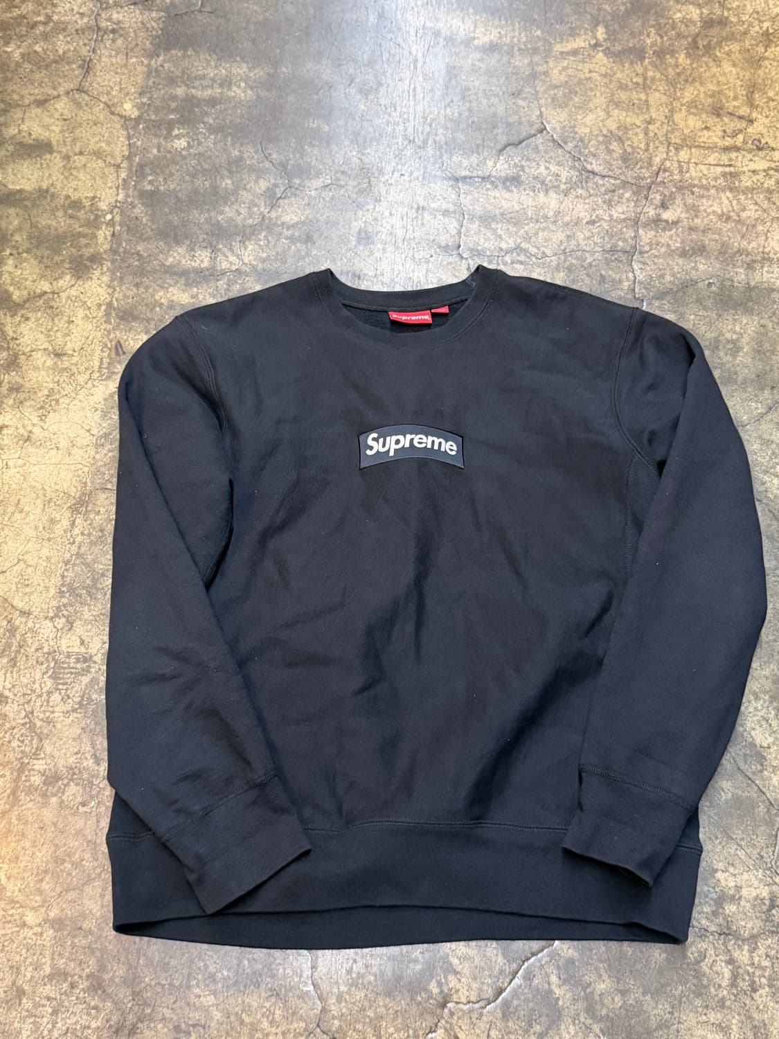 슈프림 박스로고 검검  상품이미지1