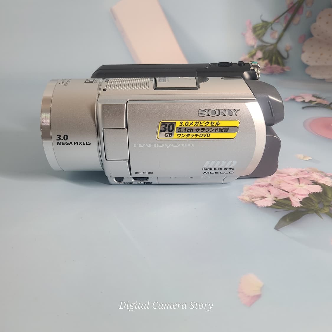 소니 핸디캠 DCR-SR100 30GB 실버 (빈티지 캠코더) 상품이미지4