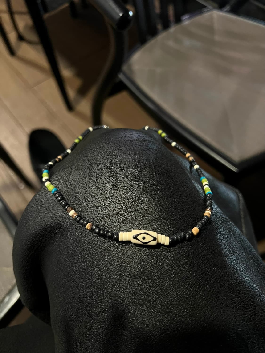 비즈 나무 목걸이 상품이미지3