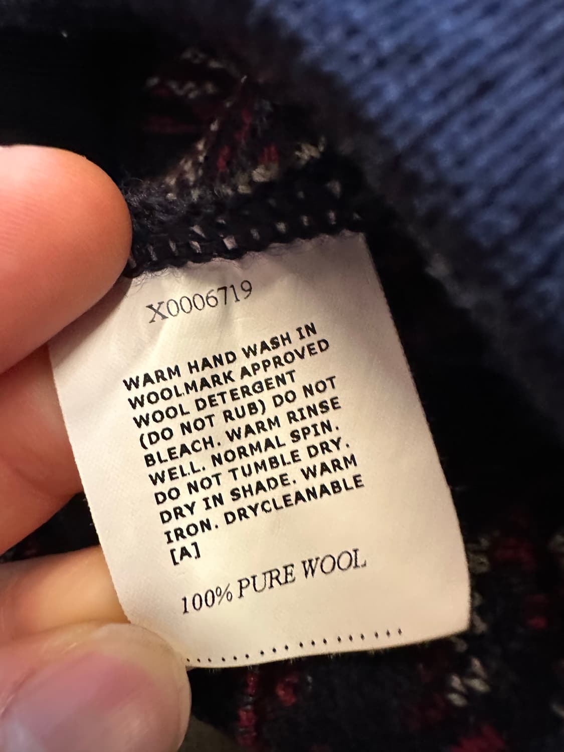 퓨얼리 케이블 니트 집업 처분 쿠지맛  상품이미지4