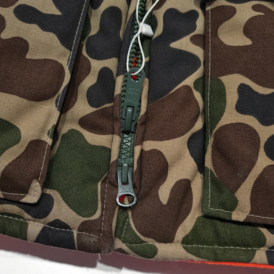 80s 에디바우어 카모 다운 자켓 리버시블 42 (105) 상품이미지5