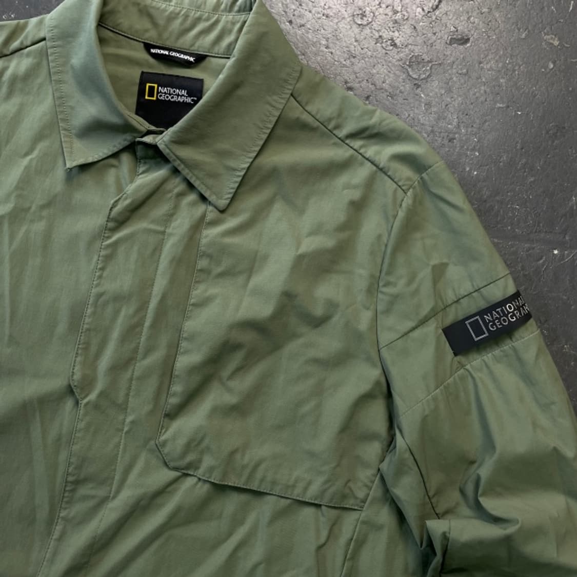 100 네셔널지오그래픽 나일론 맥 코트 상품이미지2