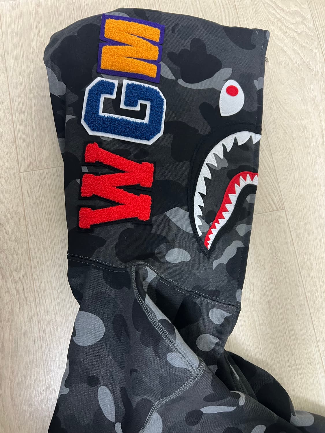 베이프 흑계 후드집업 / M 상품이미지4