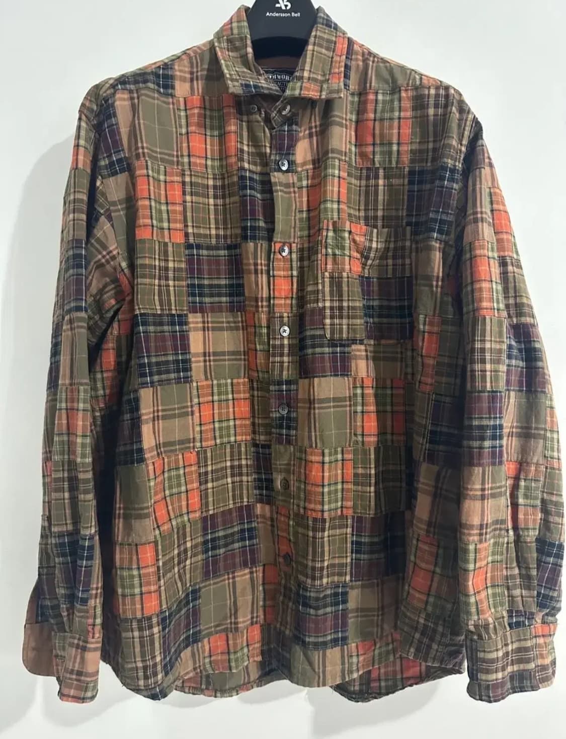 프리즘웍스 브라우니 패치워크 셔츠  XL 상품이미지2