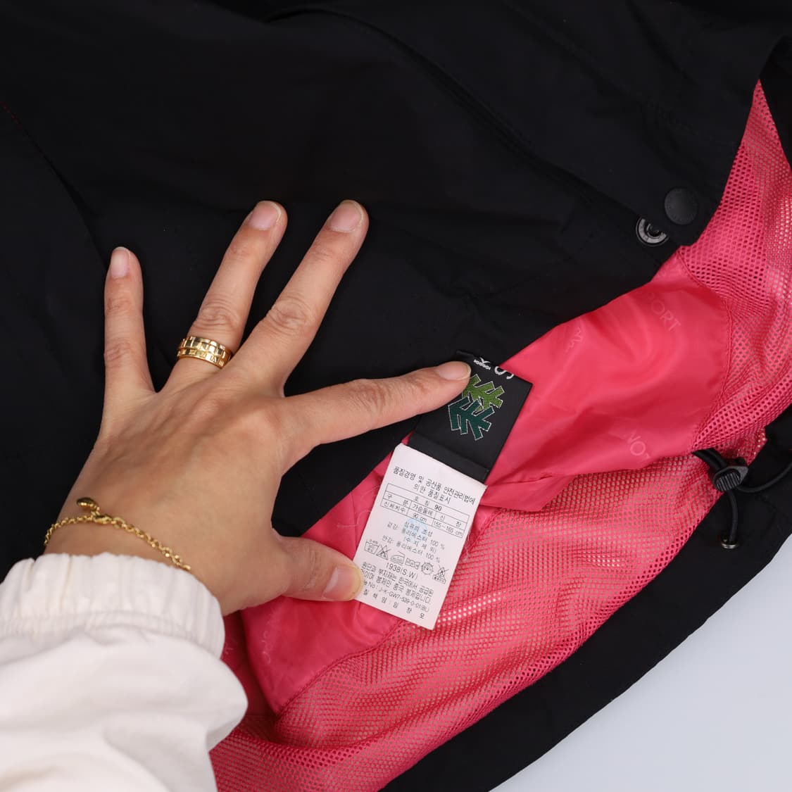 90 코오롱 여성 고어텍스 바람막이 0403H1 상품이미지4