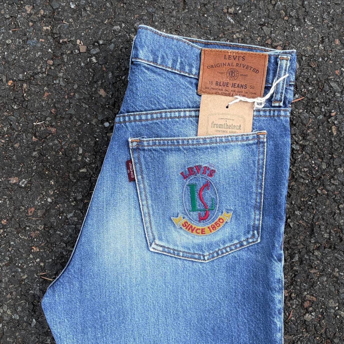 90s 리바이스 853 스트레이트 진 made in JAPAN (31)  상품이미지4