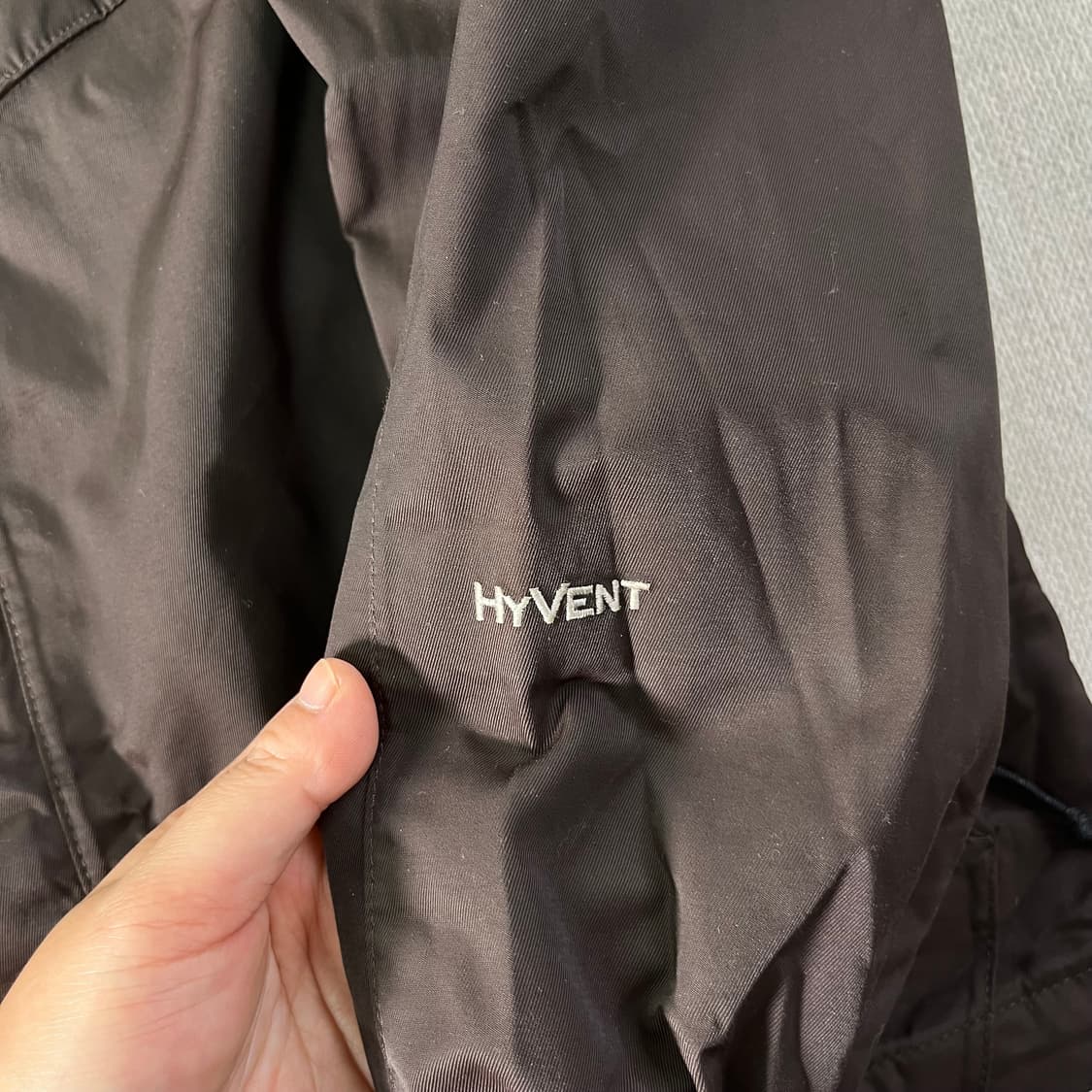 100 노스페이스 브라운 하이벤트 바람막이자켓 상품이미지5