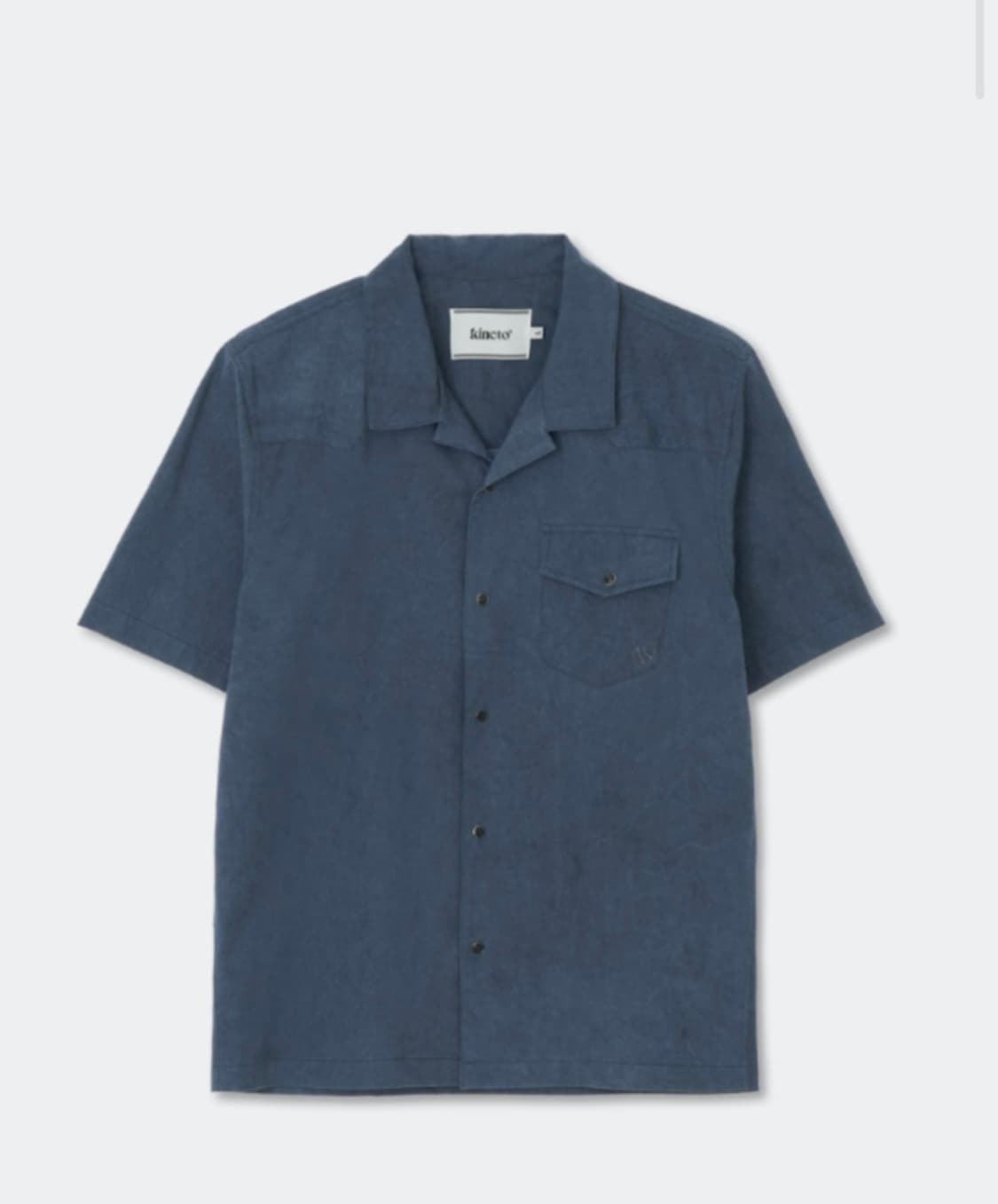 KINETO 키네토  웨스턴 밀링 오픈 카라 반팔 셔츠 라지 상품이미지2