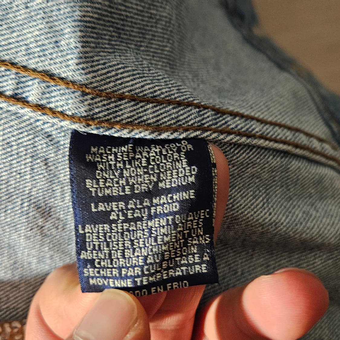 할리데이비슨 'Biker Blues' 빅로고 데님 자켓 상품이미지10