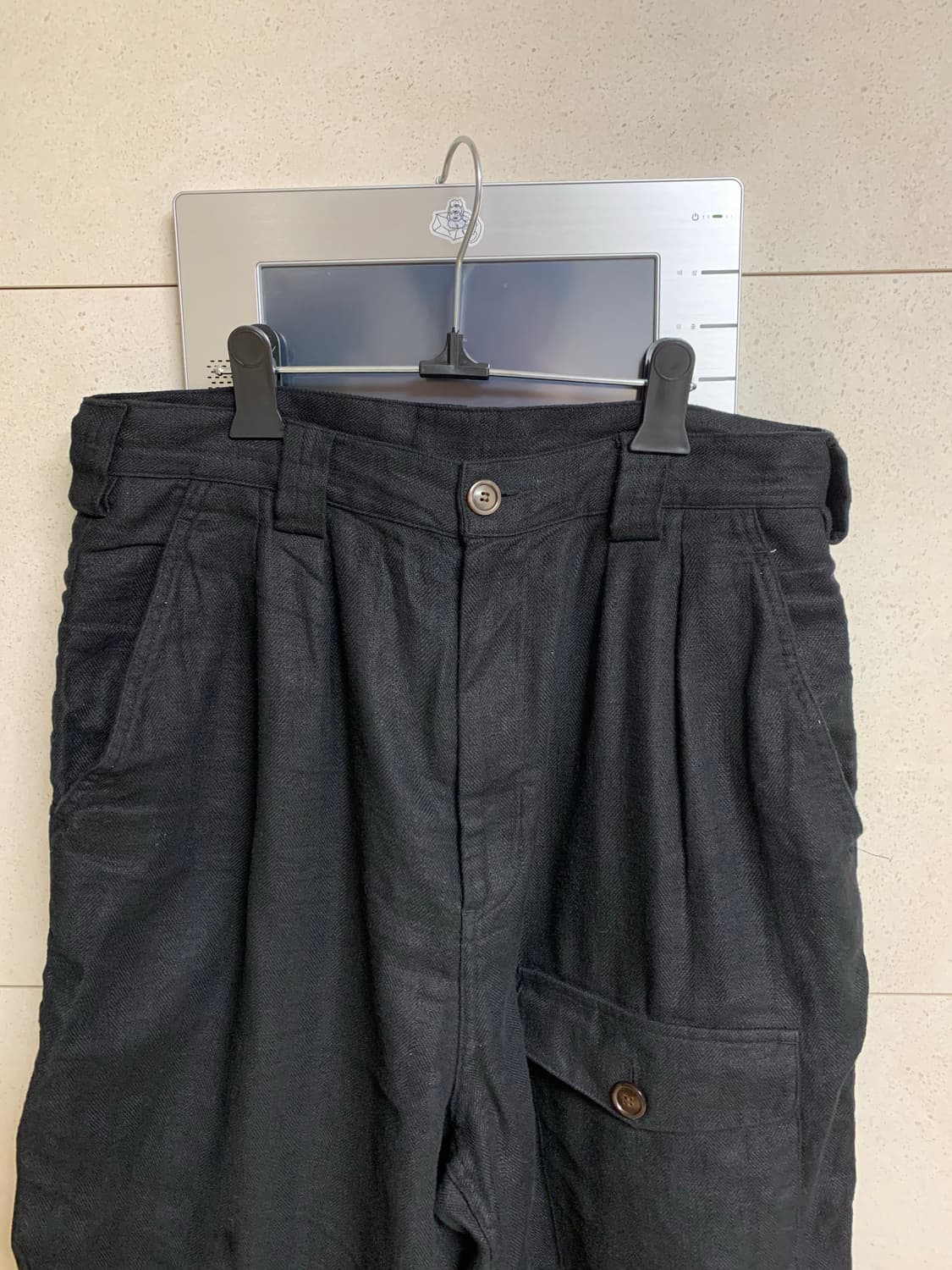 워드로브41 Landscape pocket shorts Black L 상품이미지3