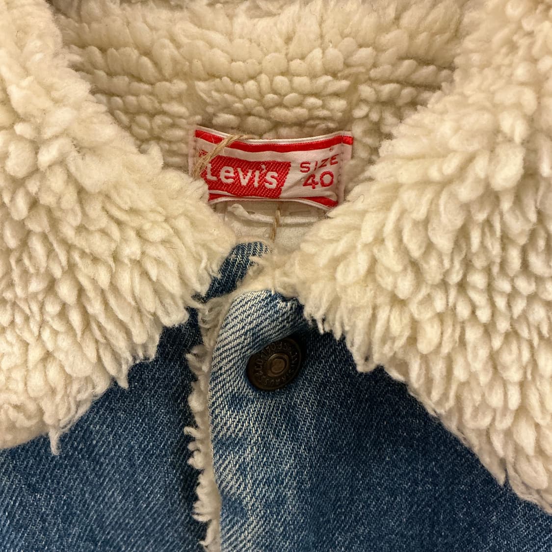 70년대 리바이스 데님 셰르파자켓 상품이미지2