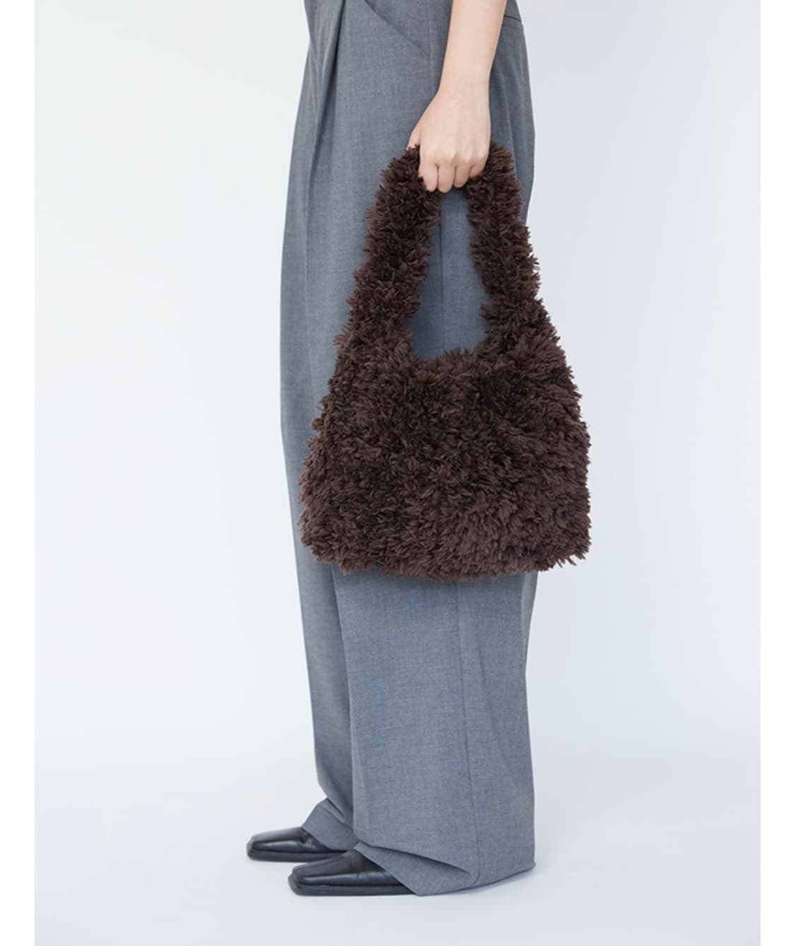 NothingEverything 털 가방 상품이미지1