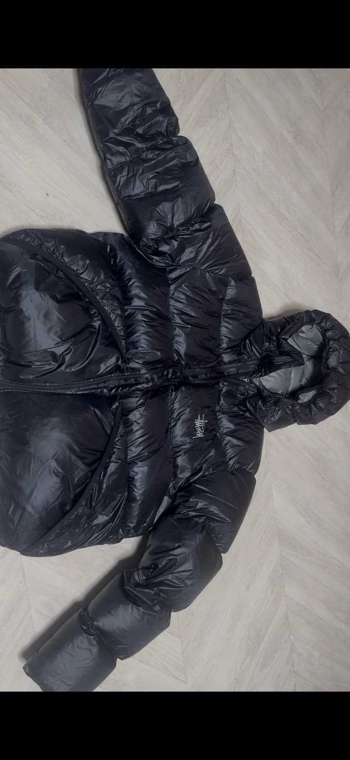 스투시 패딩 다운파카 마이크로립스탑 팬텀블랙 초급차 s사이즈 상품이미지1