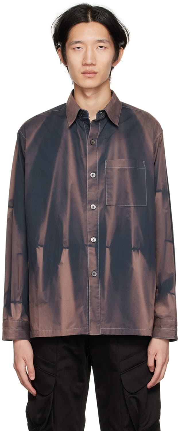 JiyongKim Brown Sun-Bleached Shirt 상품이미지3