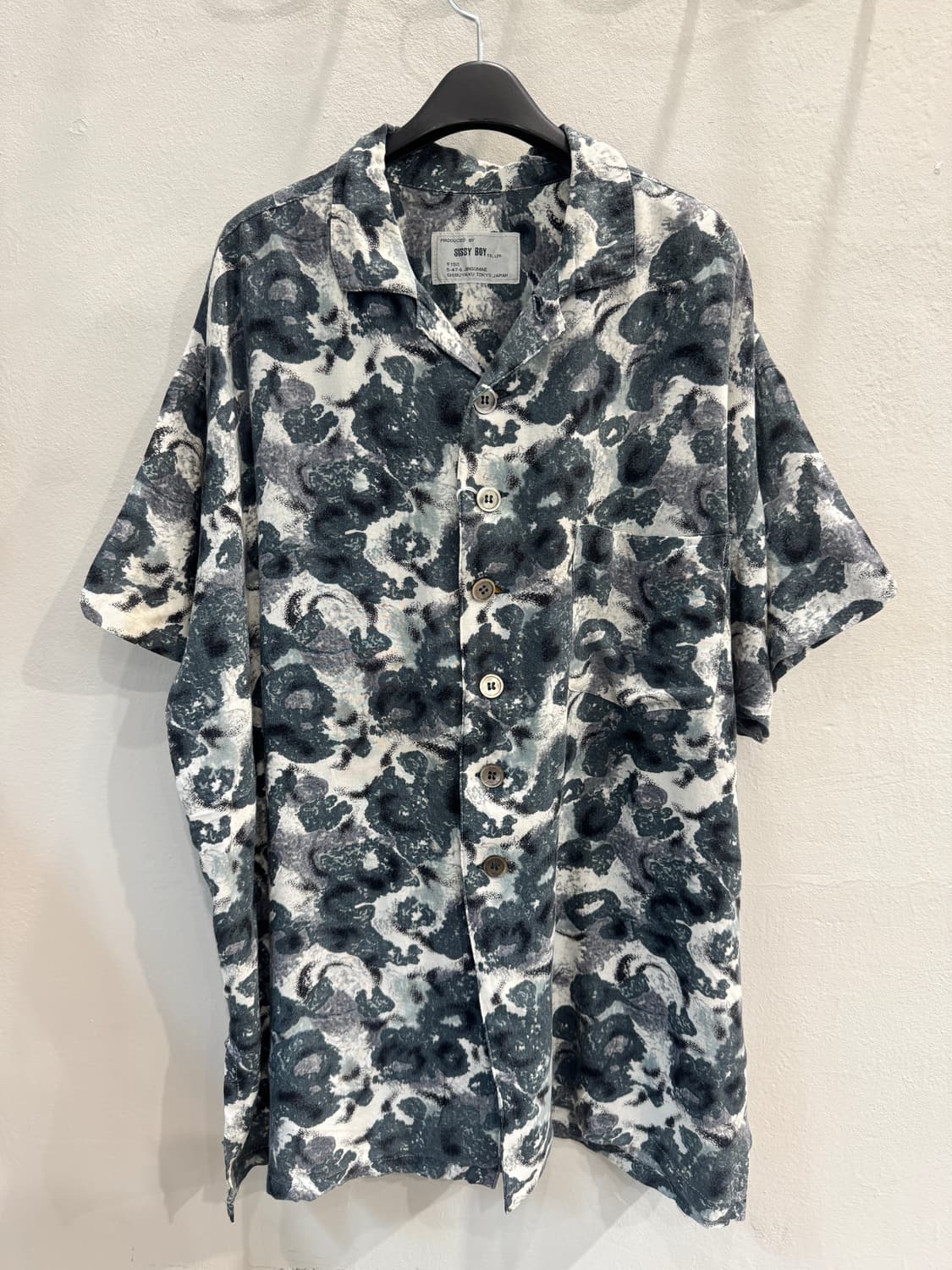 japan vintage 패턴 박시SH 상품이미지1