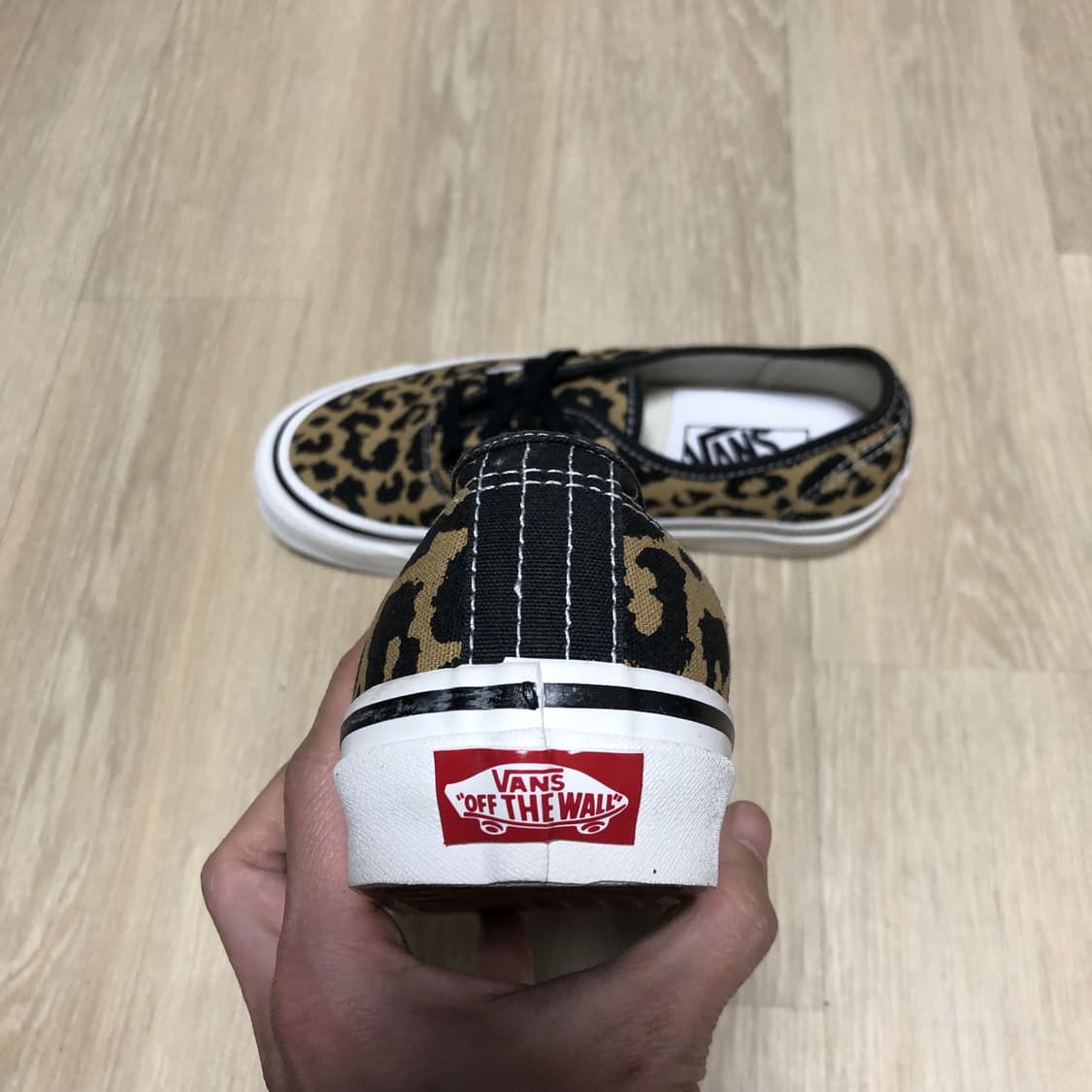 (230) 새상품 반스 VANS 애너하임 44DX 어센틱 레오파드 상품이미지4