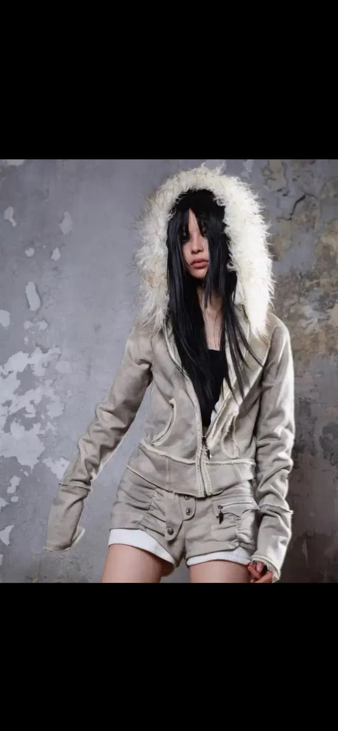 Shop cor 퍼 후드집업 상품이미지1