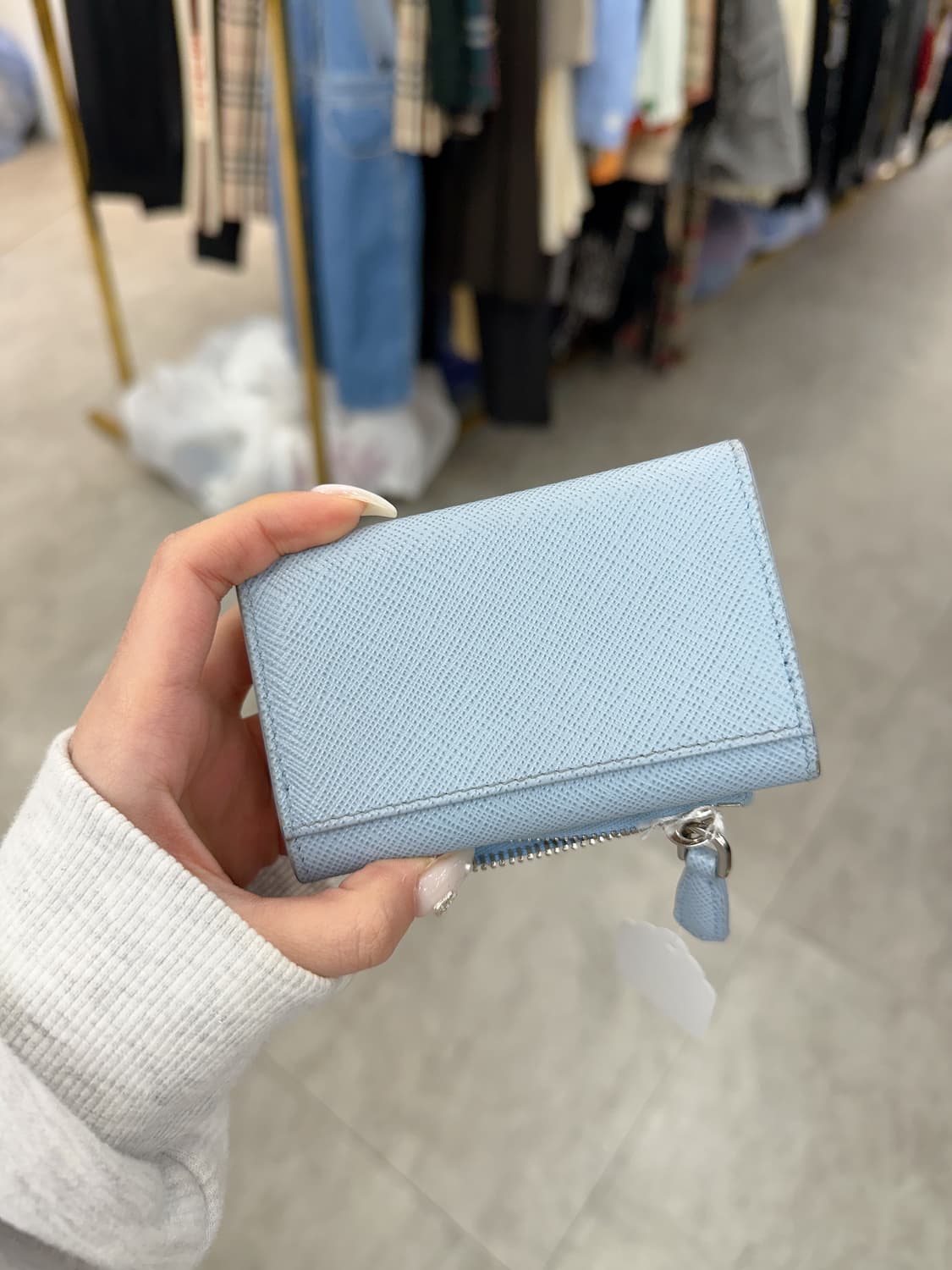 [정품] 프라다 반지갑 신형 상품이미지3