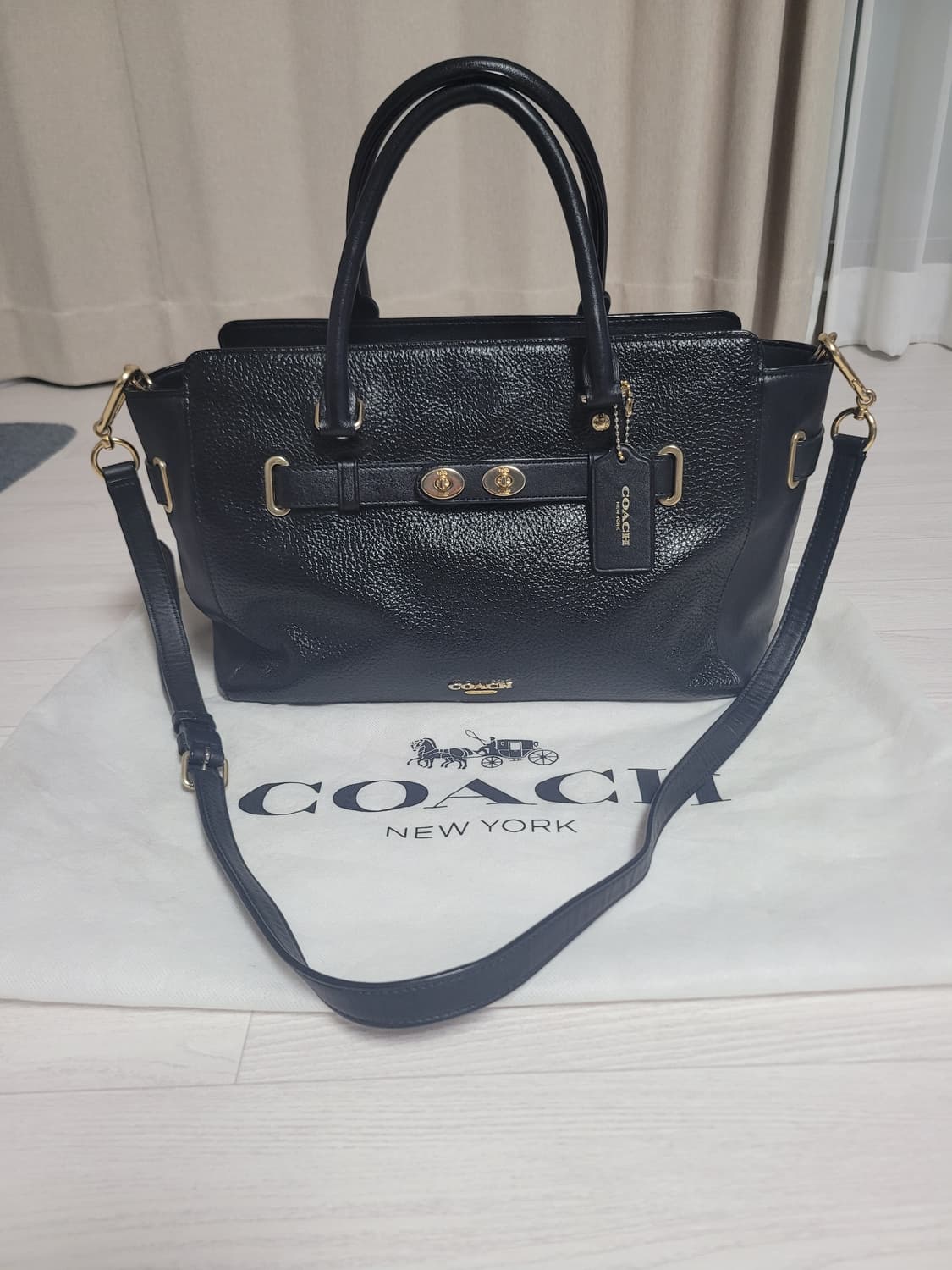 코치 가죽 2way백 상품이미지1