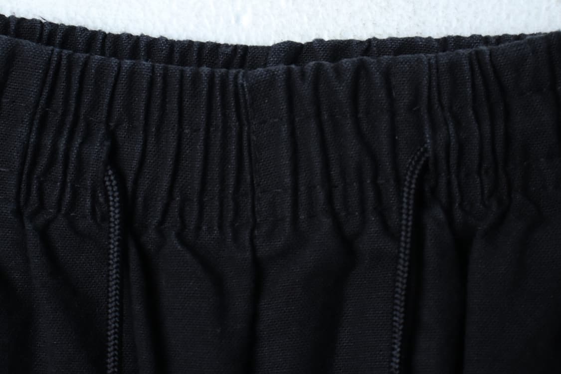 (M-L) 수아레 트레이닝복 바지 밴딩 블랙 무지 면-P10161 상품이미지5