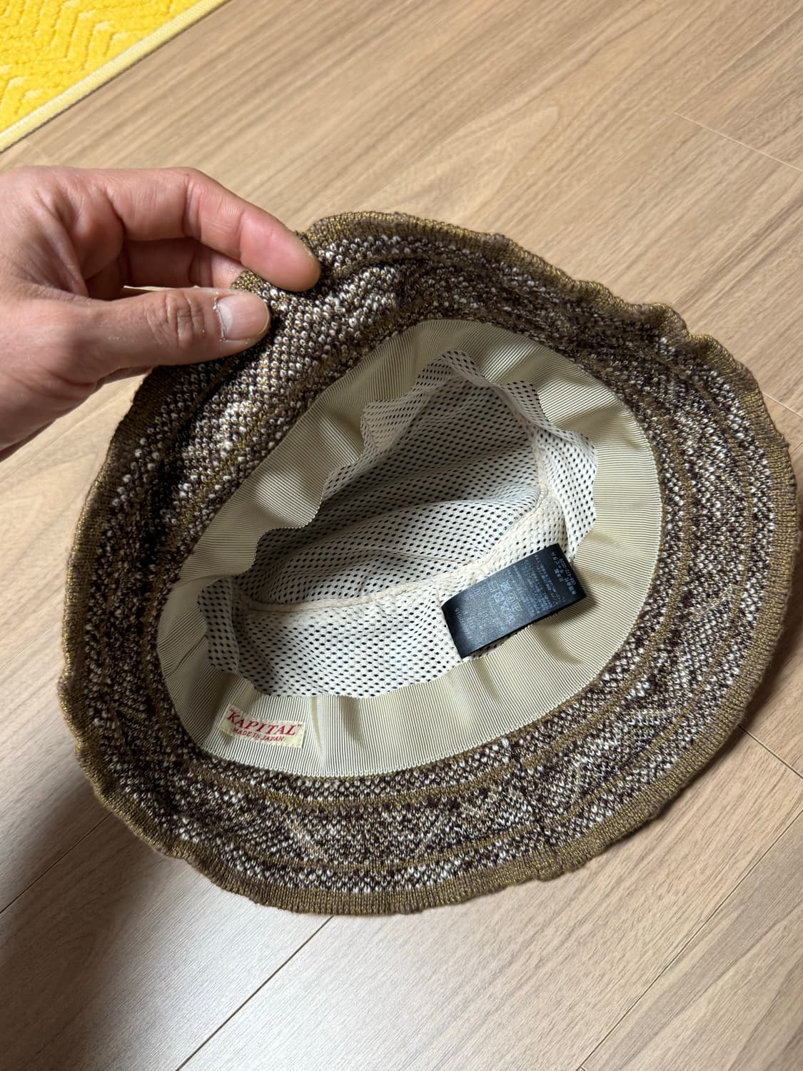 캐피탈 가우디 버킷햇 (골드브라운) 상품이미지2