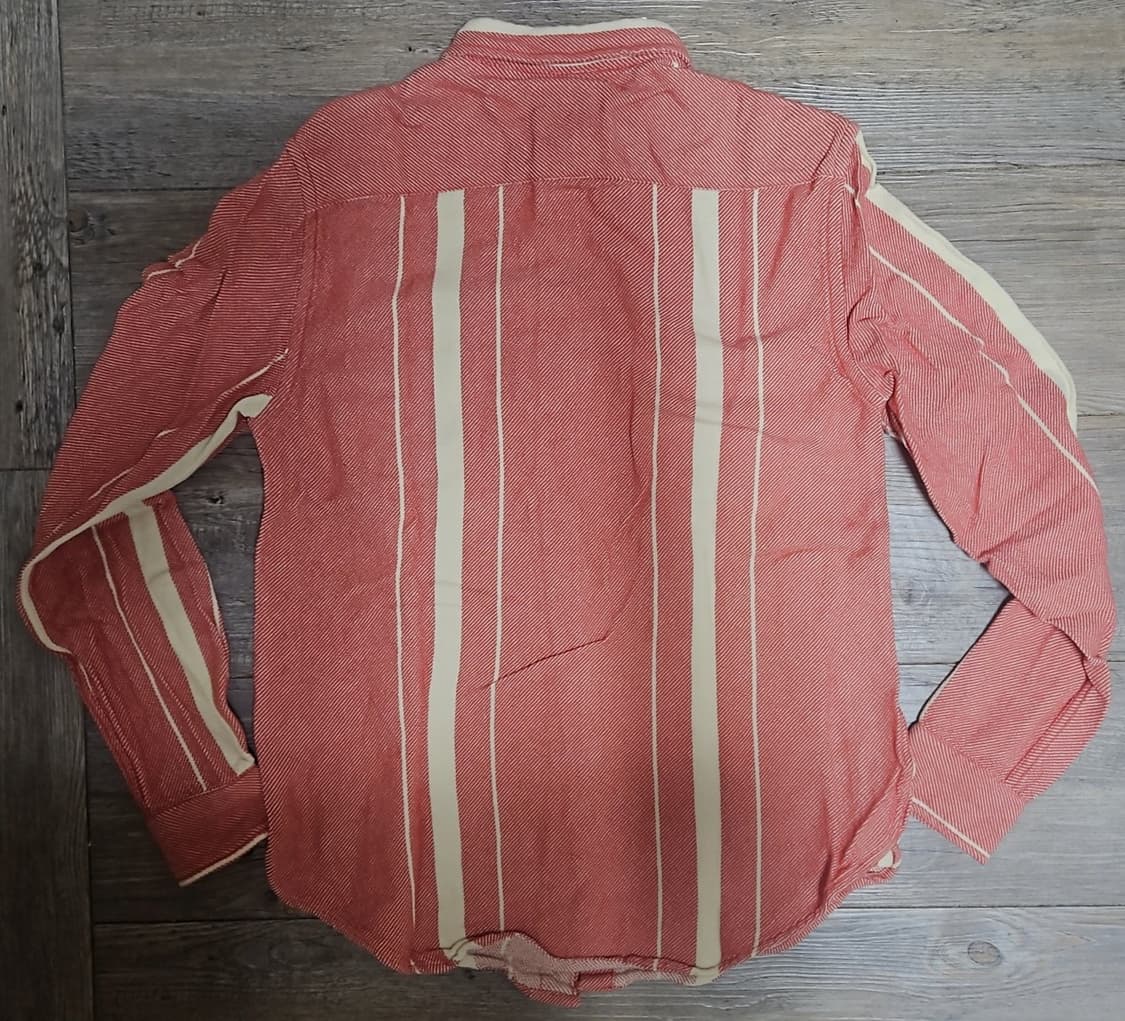 리바이스 LVC 1950'S 숏혼 셔츠 롱보드 레드 S 상품이미지2