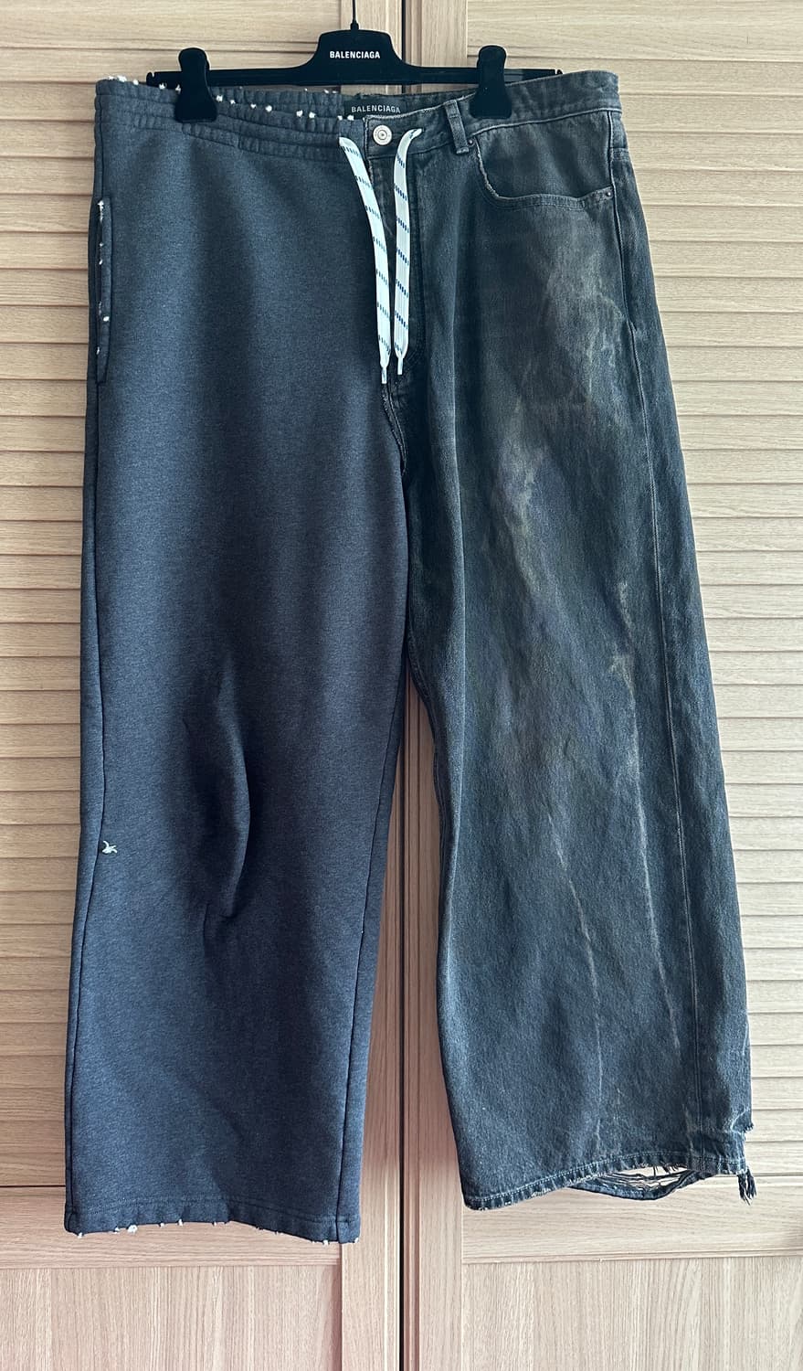 발렌시아가 피프티피프티 팬츠 S 상품이미지1