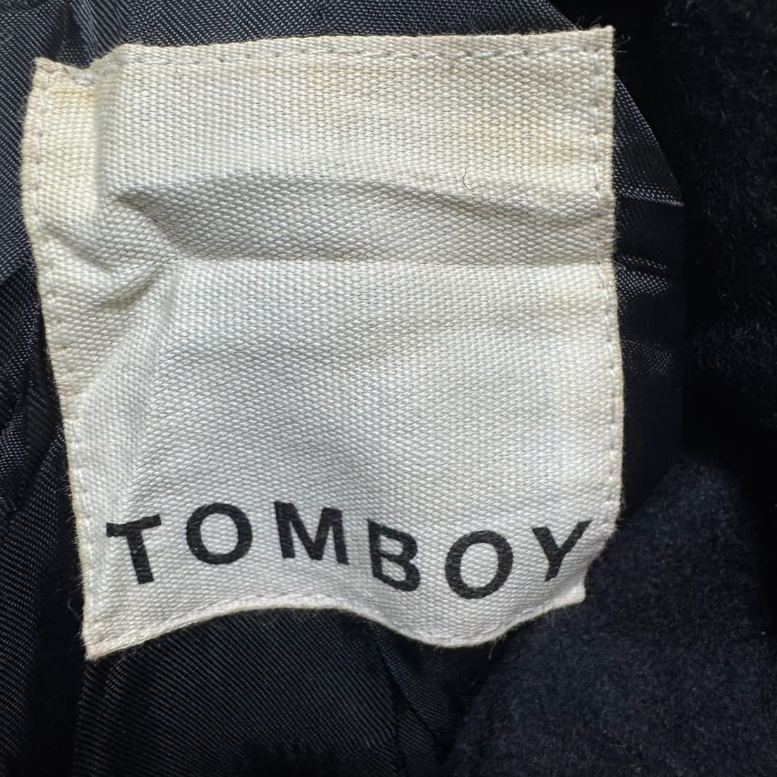 스튜디오 톰보이 여성 모직 카라 코트 80-90-160  상품이미지4