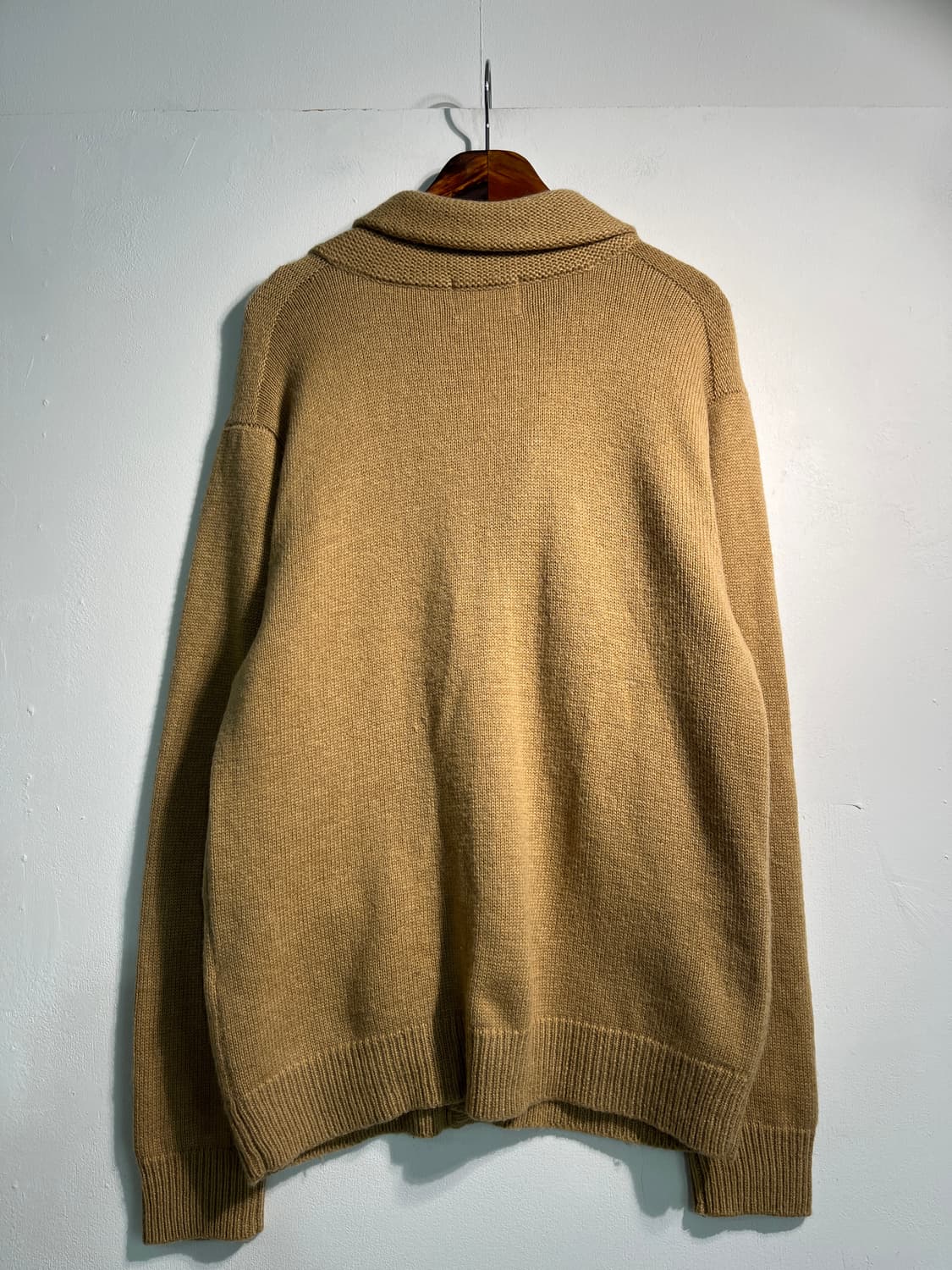 Inherit 인헤릿 wool 70% 숄카라 가디건 상품이미지10