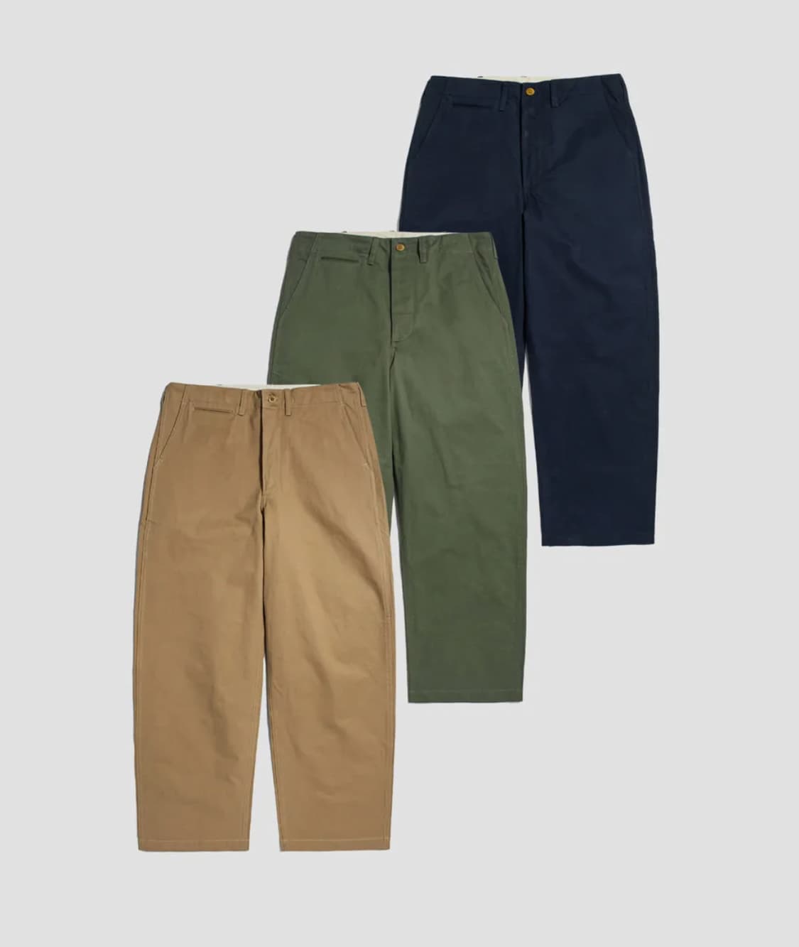 새상품) 브론슨 USMC Officer Trousers Dark Navy 상품이미지1