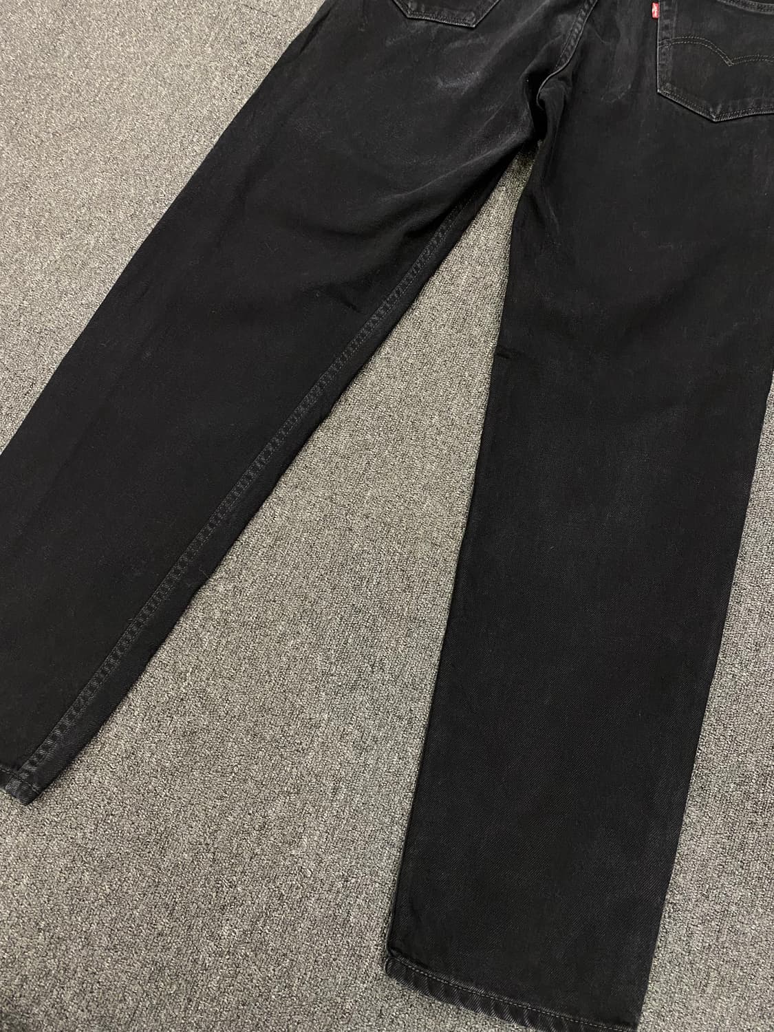 Levis 리바이스 550 흑청 데님팬츠 상품이미지8