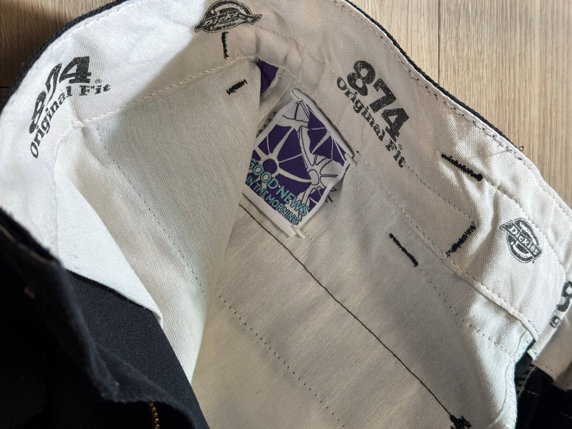 굿뉴스인더모닝 디키즈 874 리메이크 팬츠 L 상품이미지4