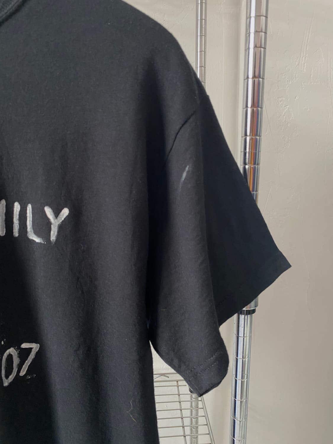 레터링 1/2 티셔츠 (Woman L) AB1727 상품이미지3