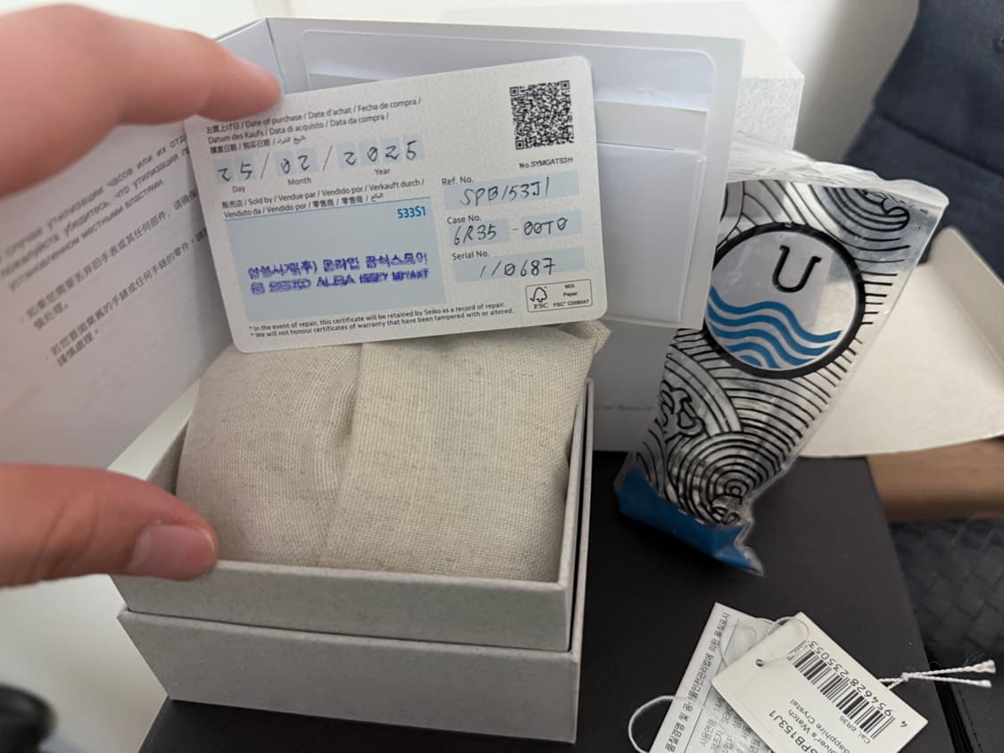 세이코 캡틴윌라드 spb153 상품이미지3