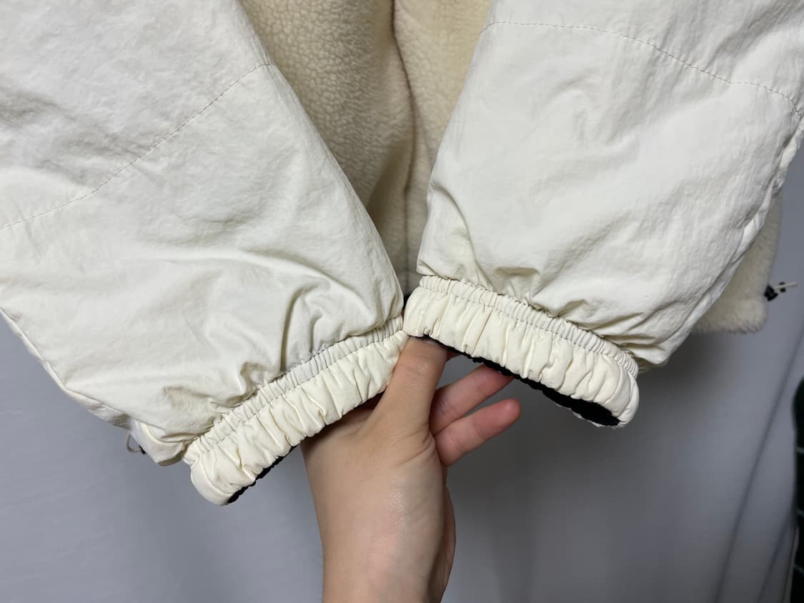 뉴발란스 양면 리버시블 뽀글이 플리스 패딩 바람막이 점퍼 상품이미지8