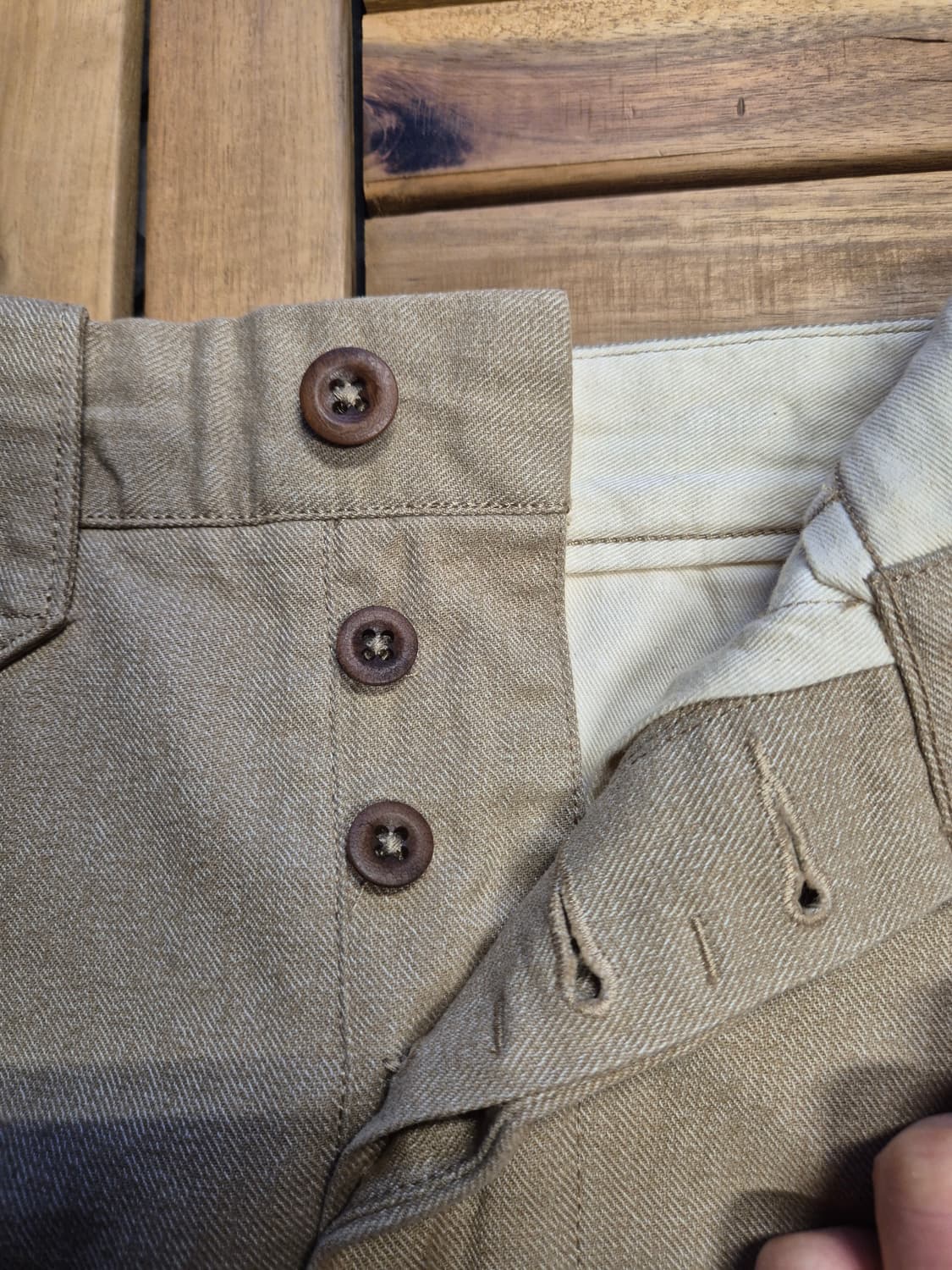 RRL 더블알엘 field fit 오피셜 치노 팬츠 카키 상품이미지6